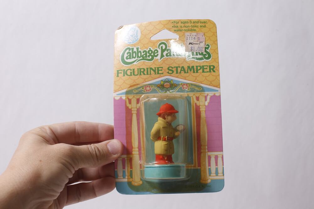 1984 Cabbage Patch Kids Figurine Stamper Top Secret Vintage ~ 260514-WH 1370